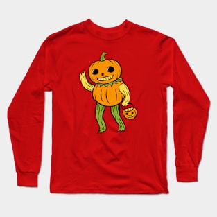 Pumpkin Person Long Sleeve T-Shirt